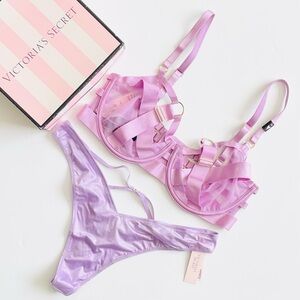 34D MEDIUM Victoria’s Secret lilac bra set